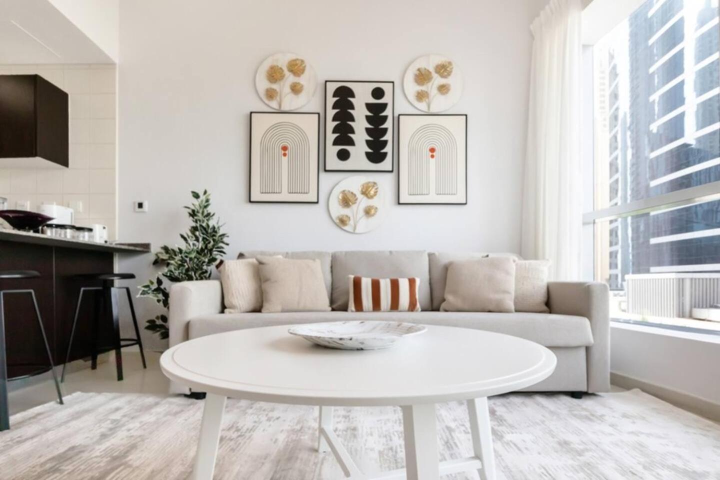 Luxurious 1 Bedroom Apartment In The Dubai Marina! Ngoại thất bức ảnh