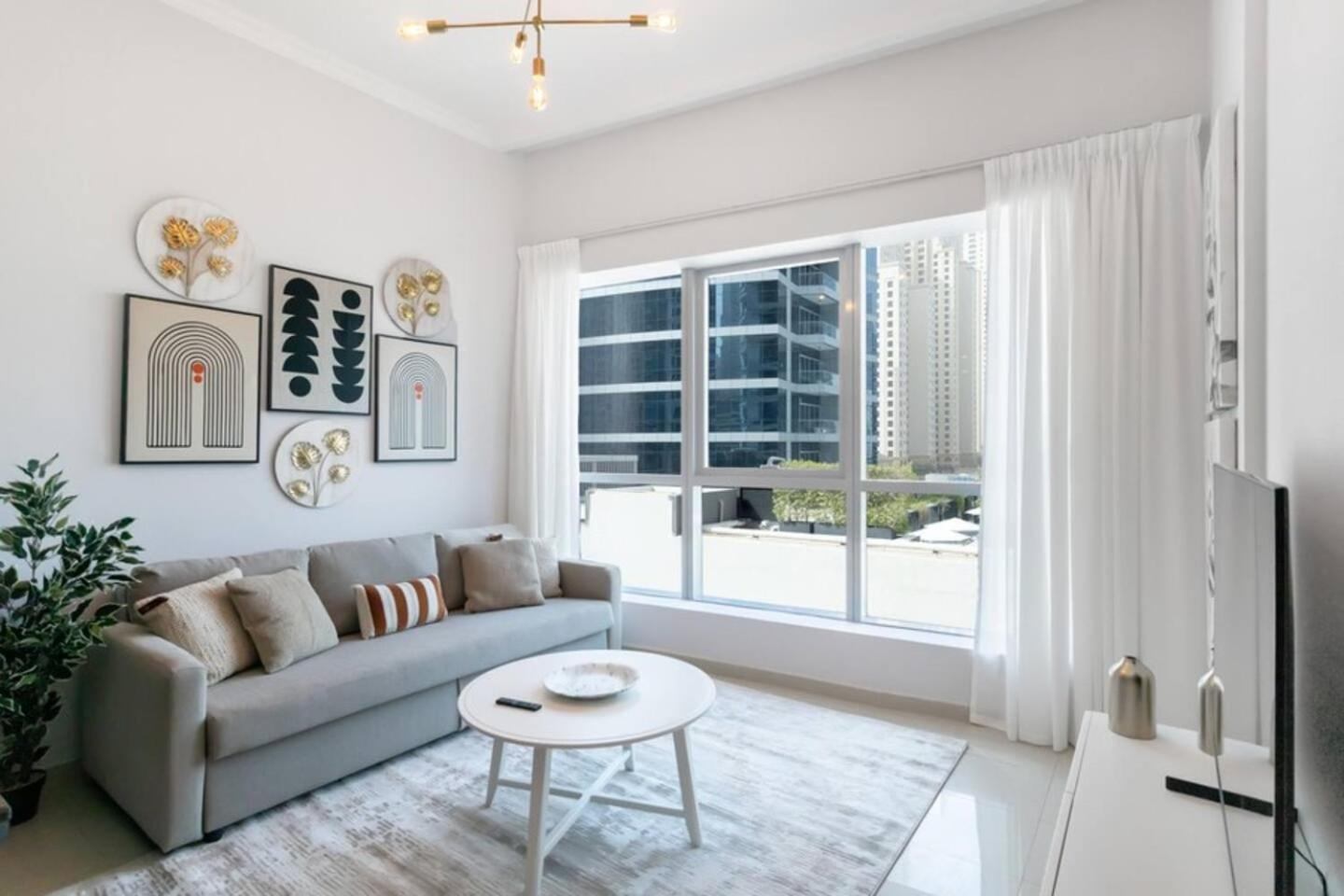Luxurious 1 Bedroom Apartment In The Dubai Marina! Ngoại thất bức ảnh