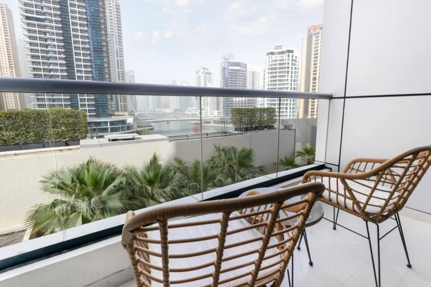 Luxurious 1 Bedroom Apartment In The Dubai Marina! Ngoại thất bức ảnh